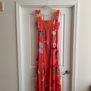 Sheridan French Butterfly Maxi Dress - Size XS